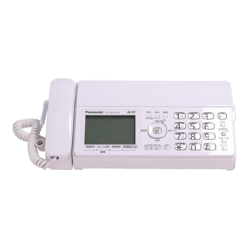 Panasonic パナソニック　/FAX電話機/KX-PD350DL//3CBFA027850/Bランク/81