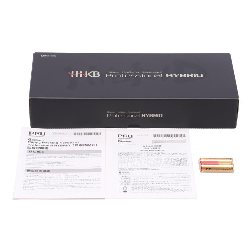 PFU　 ピーエフユー　/キーボード／HHKB　Professional　HYBRID　/PD-KB820BS//C1RL015619/Aランク/77