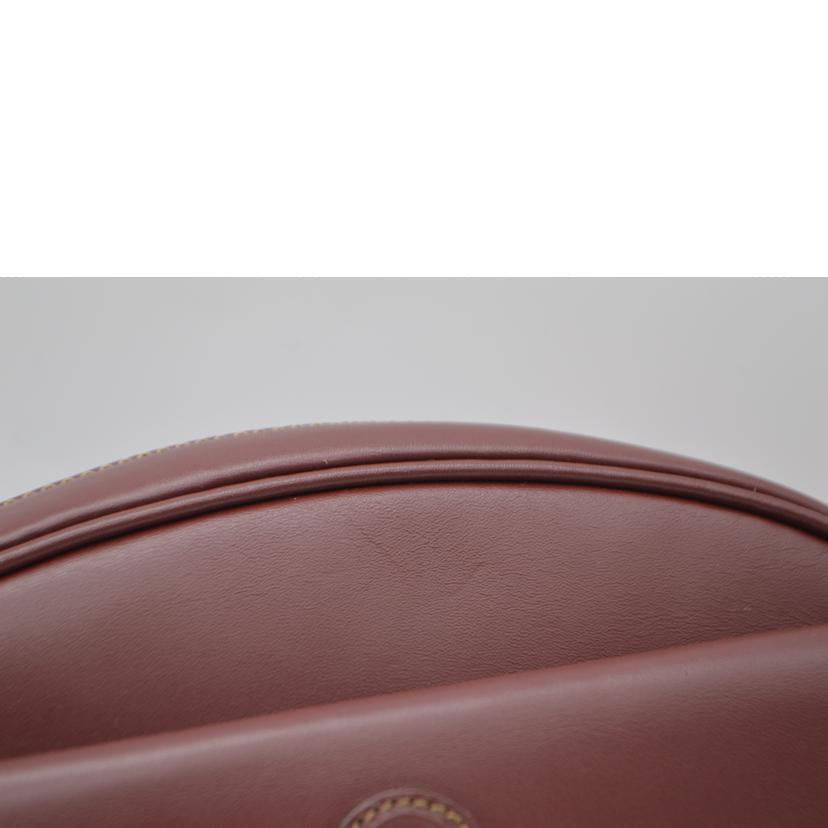 Cartier カルティエ/マストラインレザーショルダー／ボルドー//ABランク/89