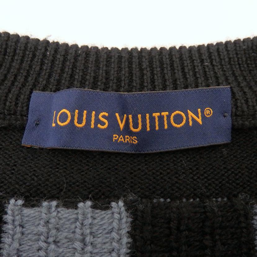 LV ルイ・ヴィトン/23SSLVフェアアイルマクロクールネックニットセーター／サイズS/RM231M ZLL HON20W//Aランク/77