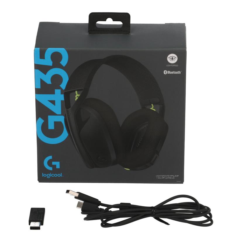 Logicool ロジクール　/ワイヤレスゲーミングヘッドセット/G435//2218MH00P3C9/Bランク/77