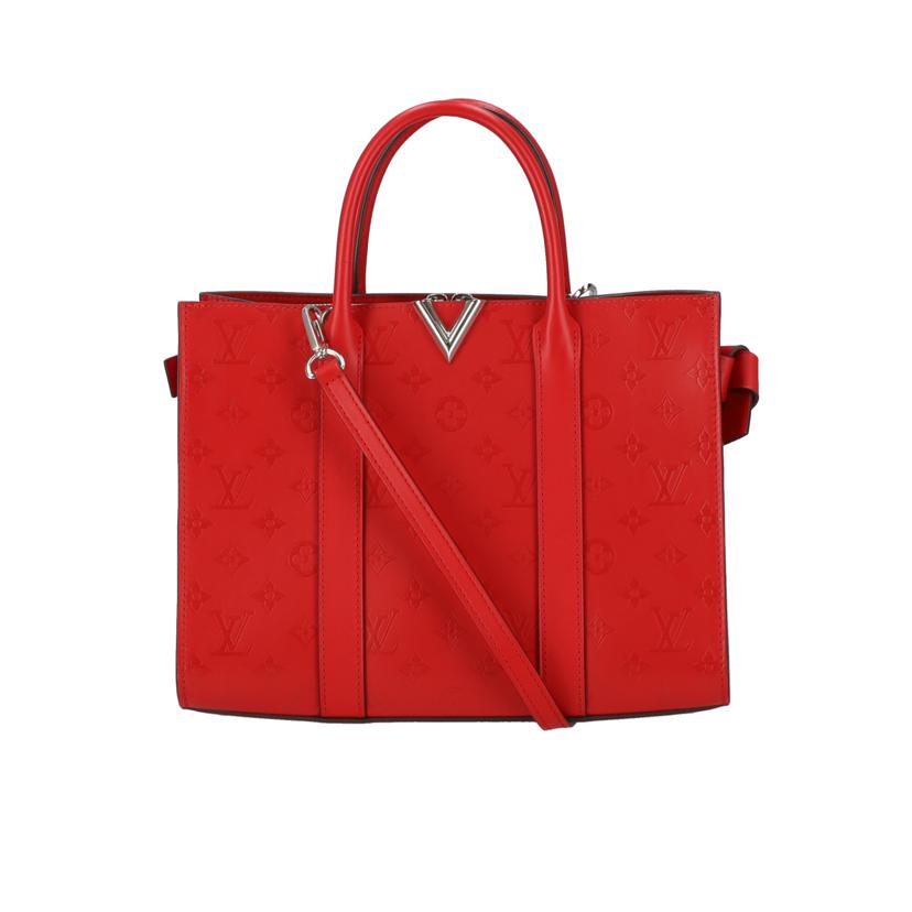 LV ルイヴィトン/ヴェリートートMM／レッド/M43542//ICﾁ***/SAランク/18