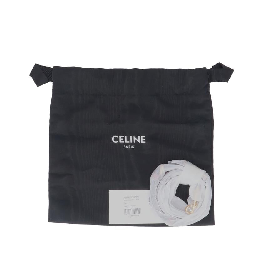 CELINE セリーヌ/トリオンフ／ミニバニティ／2WAYバッグ/10J762CZ1.04LU//SAランク/18