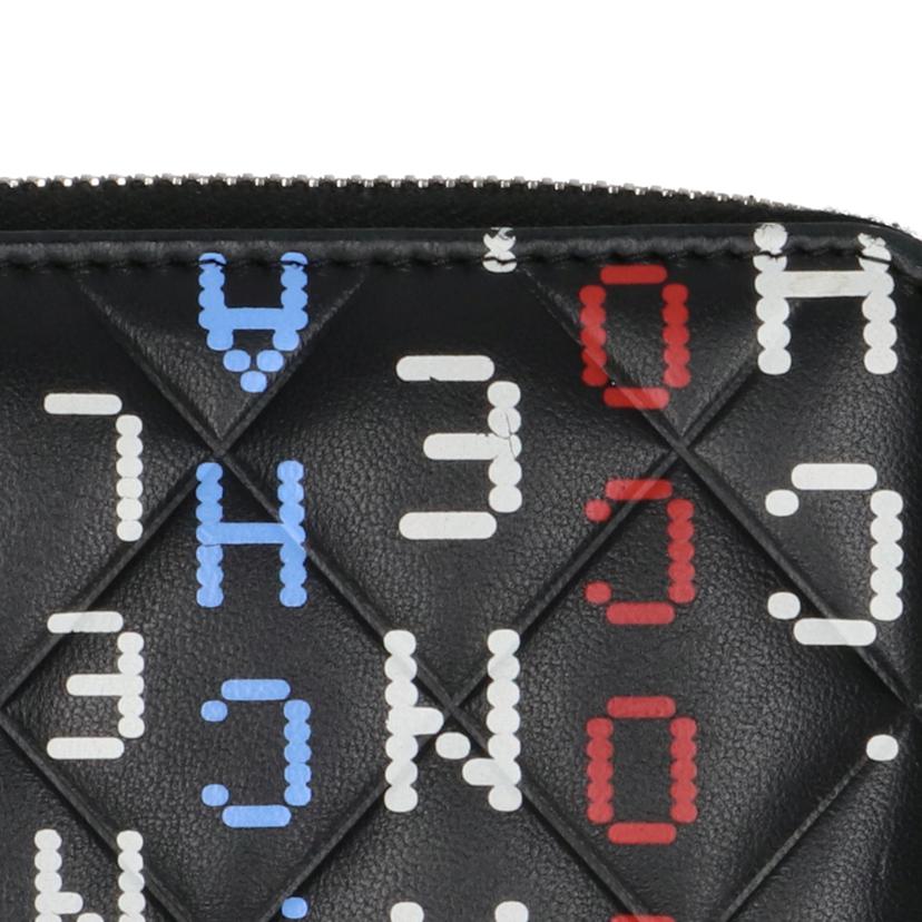 CHANEL シャネル/タイポグラフィマトラッセ／ラウンドZIP長財布　A//236*****/Aランク/93