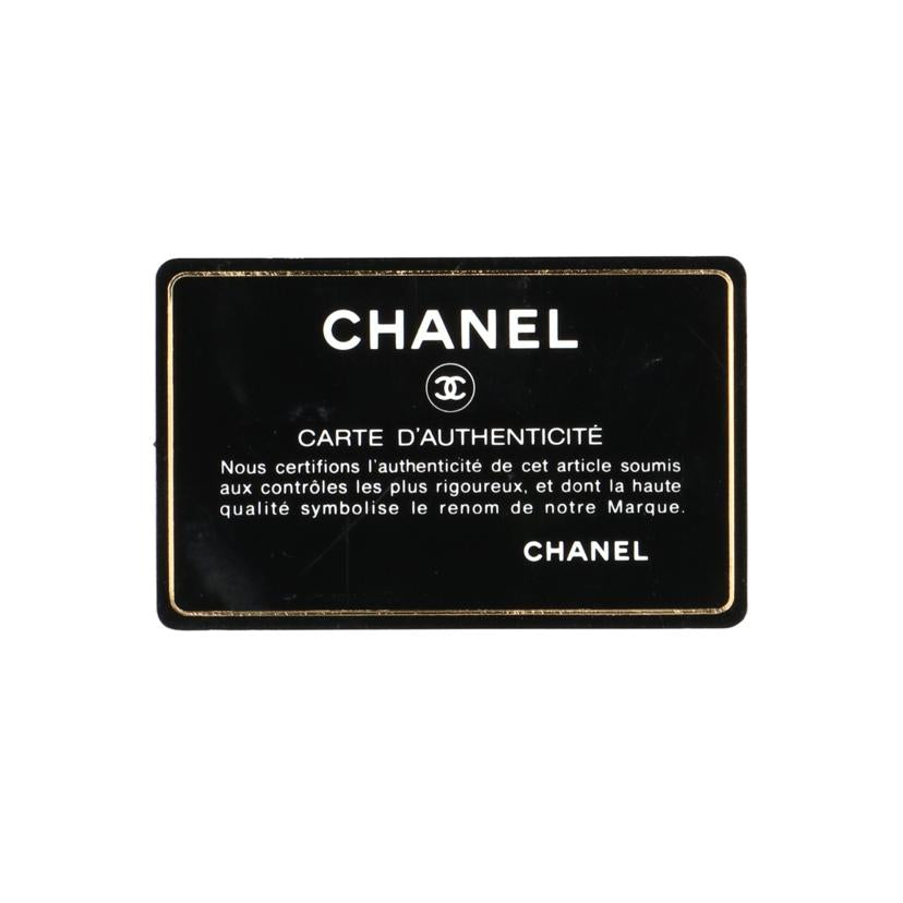CHANEL シャネル/タイポグラフィマトラッセ／ラウンドZIP長財布　A//236*****/Aランク/93