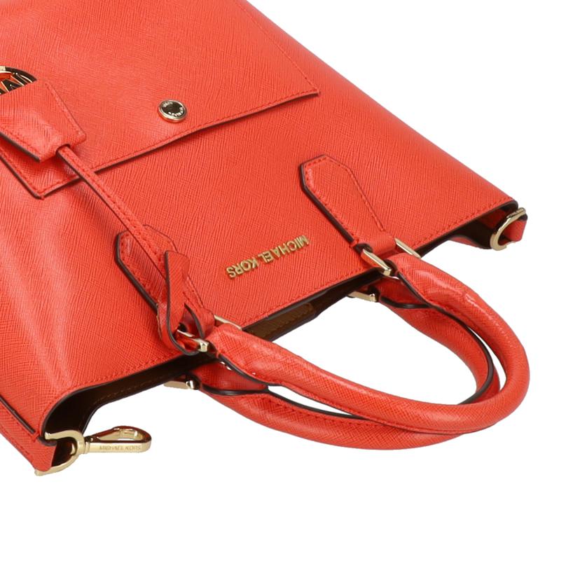 MICHAEL　KORS マイケルコース/グリニッチ2WAYショルダーバッグ／レッドオレンジ/30S5GGRT6U//ABランク/18