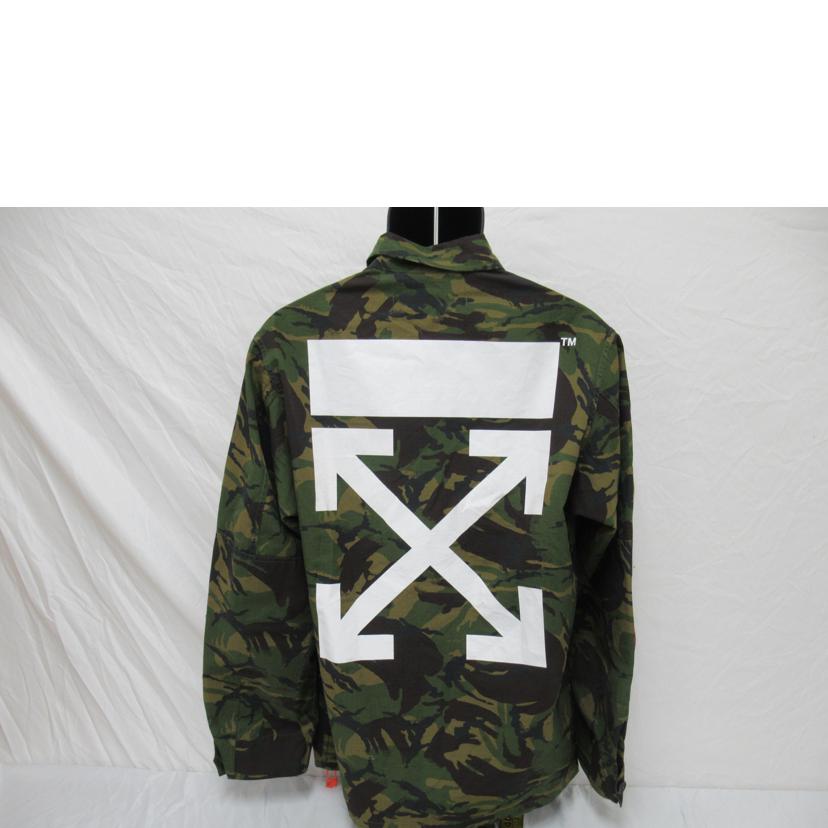 Off－White/ワッペン付ジャケット／カモフラ//Aランク/63