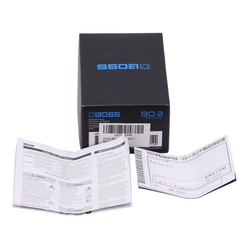 BOSS ボス/エフェクター／ブルースドライバー/BD-2//L9R1285/Aランク/62