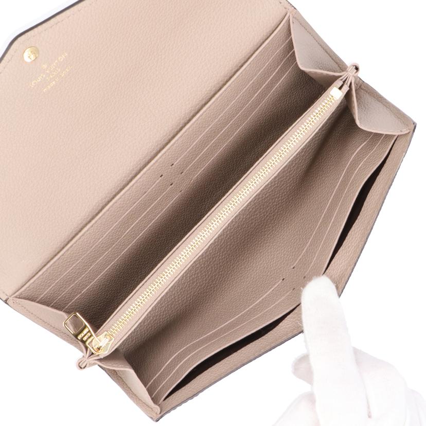 LOUIS VUITTON ルイヴィトン/ポルトフォイユ・サラ/アンプラント/トゥルトレール クレーム/M81049//RFI****/Aランク/25