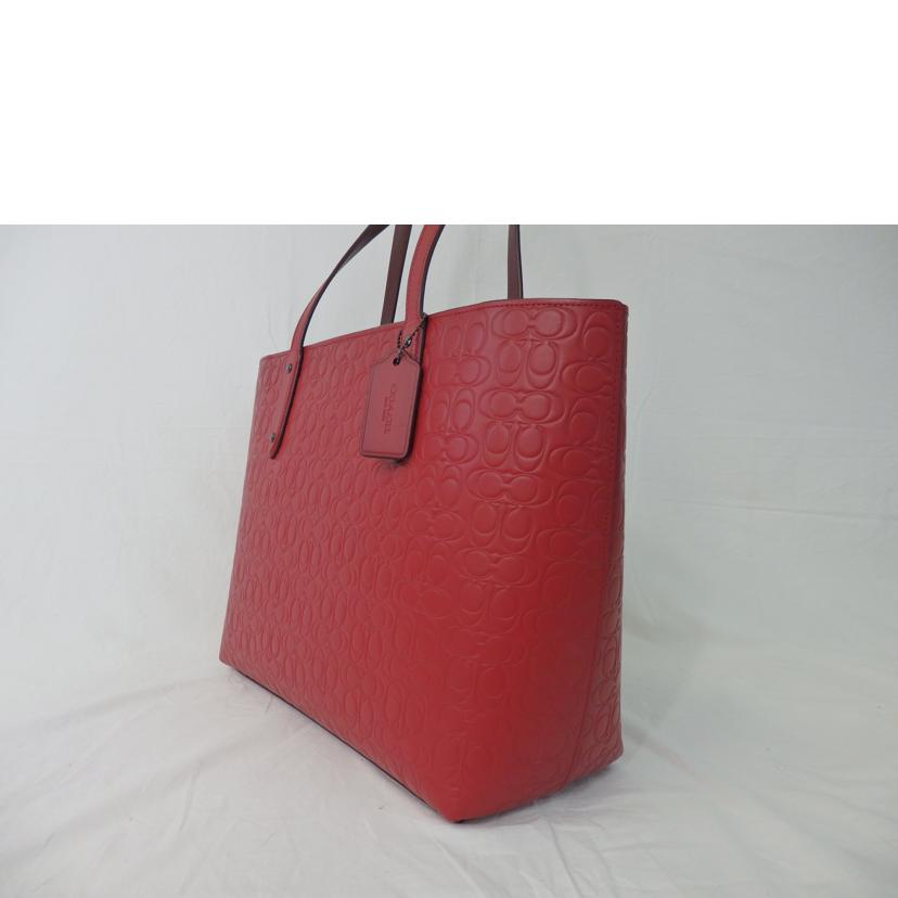 COACH コーチ/シグネチャートートバッグ／赤/696521//H19**/Aランク/84