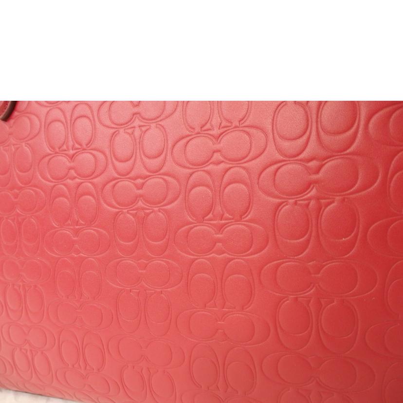 COACH コーチ/シグネチャートートバッグ／赤/696521//H19**/Aランク/84