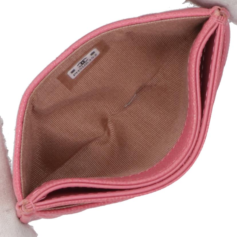 CHANEL シャネル/カードケース キャビアスキン//PH5*****/ABランク/40