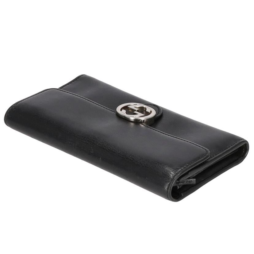GUCCI グッチ/インターロッキングG　フラップ長財布/369663//525***/Bランク/70
