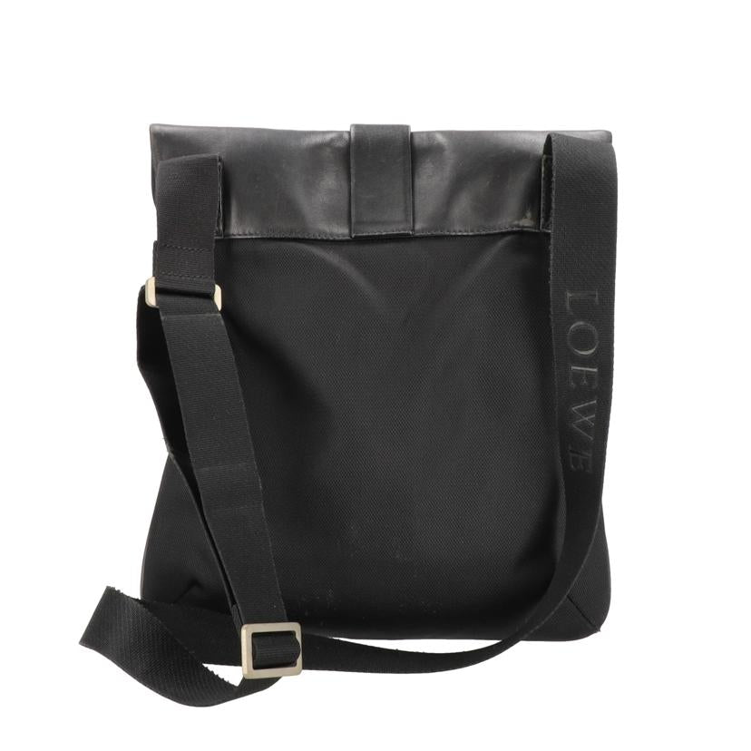 LOEWE ロエベ/レザーフラップ／ショルダーバッグ／ブラック//Bランク/18