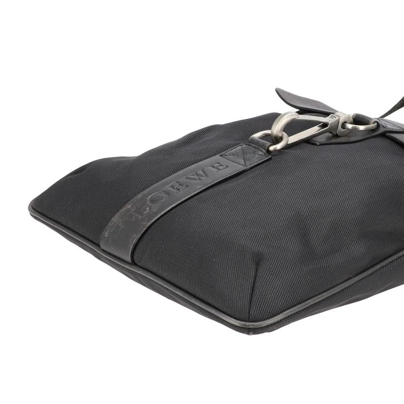 LOEWE ロエベ/レザーフラップ／ショルダーバッグ／ブラック//Bランク/18