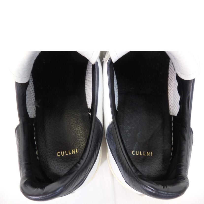 CULENI ブラック レザー トレーナー クルニ CULENI ブラック レザー トレーナー クルニ CULENI ブラック