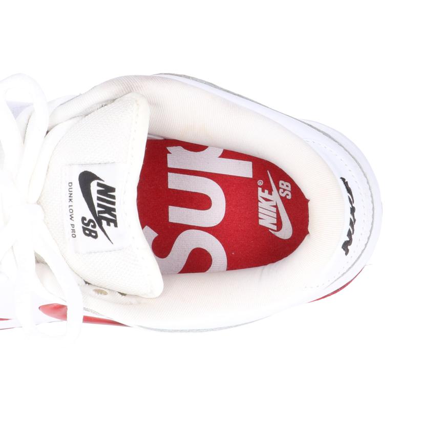 NIKE ナイキ/Supreme×NIKE　SB　DUNK　LOW　Varsity　Red/CK3480-600//Bランク/05