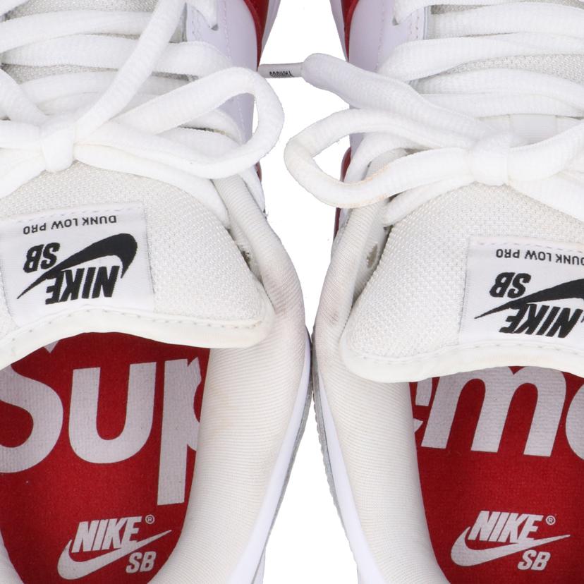 NIKE ナイキ/Supreme×NIKE　SB　DUNK　LOW　Varsity　Red/CK3480-600//Bランク/05