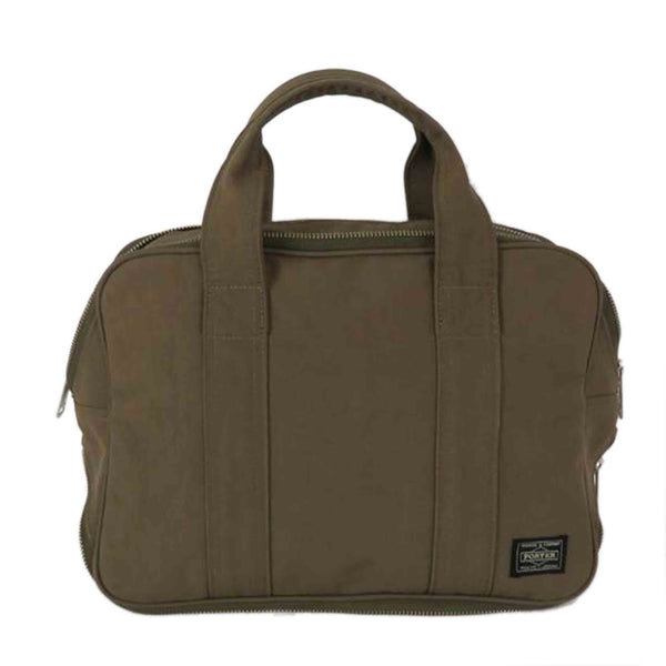 PORTER ポーター 黒のダブルジッパー付きバッグ いる