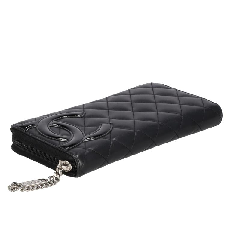 CHANEL シャネル/カンボンライン／　ラウンドZIP長財布　//162*****/Bランク/93