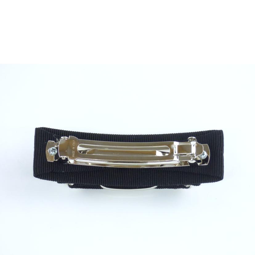 Salvatore　Ferragamo ｻﾙﾊﾞﾄｰﾚﾌｪﾗｶﾞﾓ/バレッタ／ブラック/342759-524894//Aランク/64