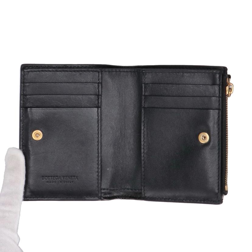 BOTTEGA　VENETA ボッテガヴェネタ/マキシイントレチャ－トレザ－ミニ財布/706010//R00*******/Bランク/93