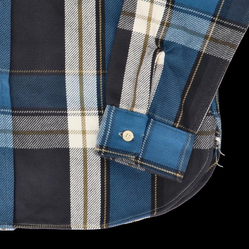 WAREHOUSE ウエアハウス/ブロックチェックコットンシャツ／日本製／ノンウオッシュ／レア//Aランク/18