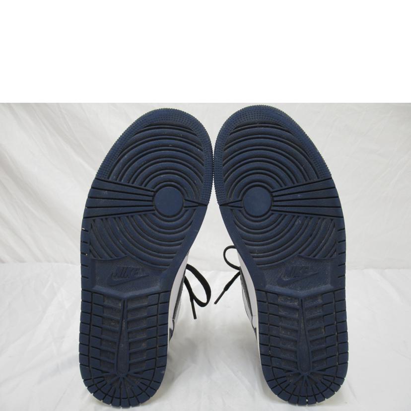 NIKE/AIR　JORDAN1レトロ／紺＆黒＆白/DZ5485-401//27.5/ABランク/63
