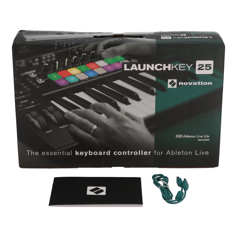 NOVATION ノベーション　/MIDIキーボードコントローラー/LAUNCHKEY 25 MKII//A497287035819/Bランク/69