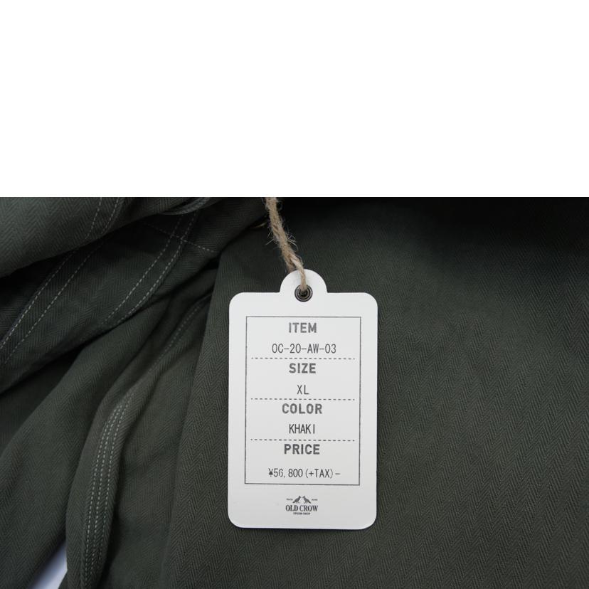 GLADHAND グラッドハンド/OLD　CROWオールインワン／つなぎ／カーキ/0C-20-AW-03//Aランク/18