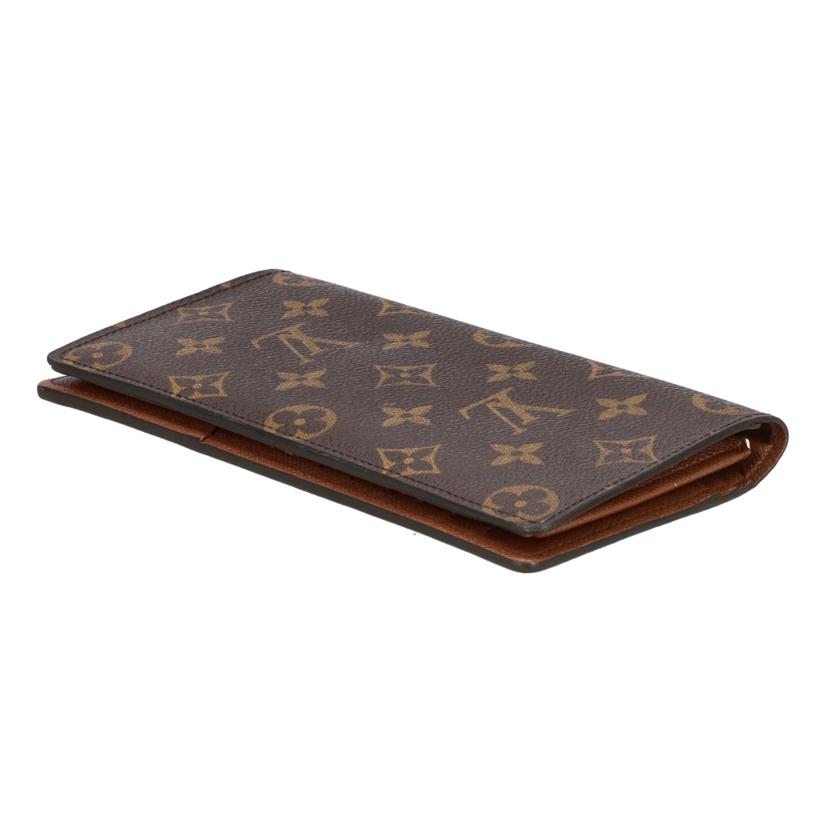 LOUIS　VUITTON ルイヴイトン/ポルトフォイユ・ブラザ　エベヌ／ダミエ/N60017//SP4***/ABランク/93