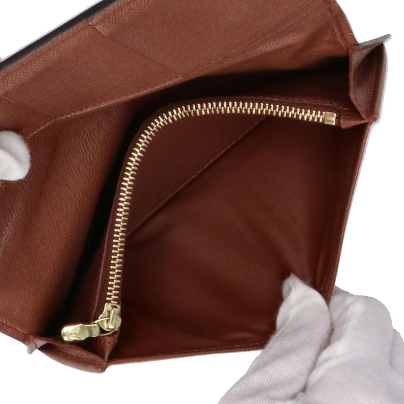 LOUIS　VUITTON ルイヴイトン/ポルトフォイユ・ブラザ　エベヌ／ダミエ/N60017//SP4***/ABランク/93