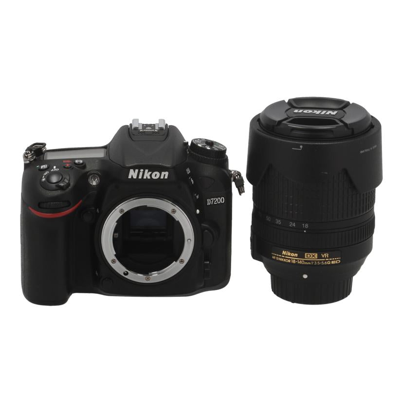 Nikon ニコン　/デジタル一眼　レンズセット/D7200 18-140mmVR ﾚﾝｽﾞｷｯﾄ//2034750/Bランク/62