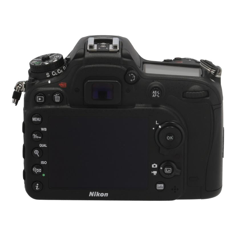 Nikon ニコン　/デジタル一眼　レンズセット/D7200 18-140mmVR ﾚﾝｽﾞｷｯﾄ//2034750/Bランク/62