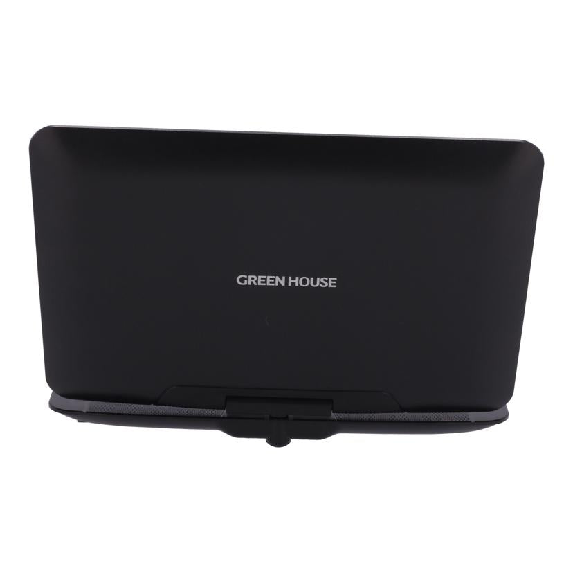 GREENHOUSE　GEO グリーンハウス　/ポータブルDVDプレーヤー/GH-PDV14BTG-BK//L0002420/Aランク/71
