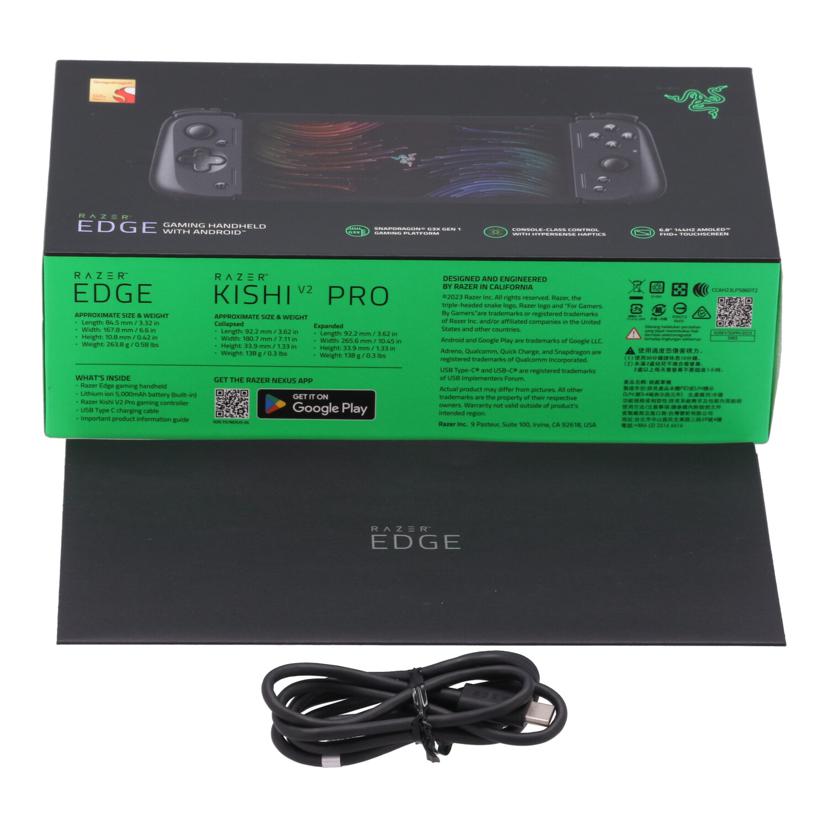 Razer レイザー　/Edge　Gaming　Tablet　Wi－Fi/RZ80-04610100-B3A1//602419N39802207/Bランク/65