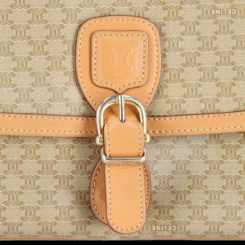 CELINE　 セリーヌ/マカダムプリントフラップショルダー//M16**/ABランク/75