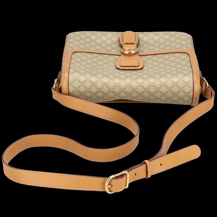 CELINE　 セリーヌ/マカダムプリントフラップショルダー//M16**/ABランク/75