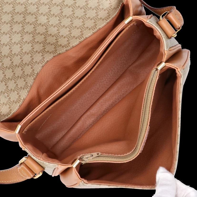 CELINE　 セリーヌ/マカダムプリントフラップショルダー//M16**/ABランク/75