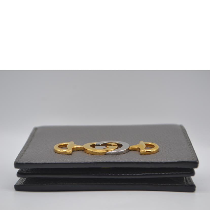 GUCCI グッチ/ズゥミコンパクトチェーンレザーウォレット/570660//206*/Bランク/89