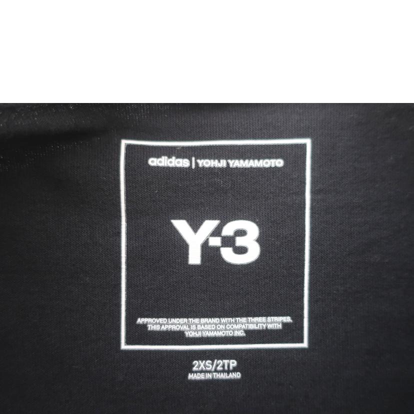 Y－3 ワイスリー/グラフィック　ロゴTシャツ　2XSサイズ　ブラック/16C001//ABランク/65