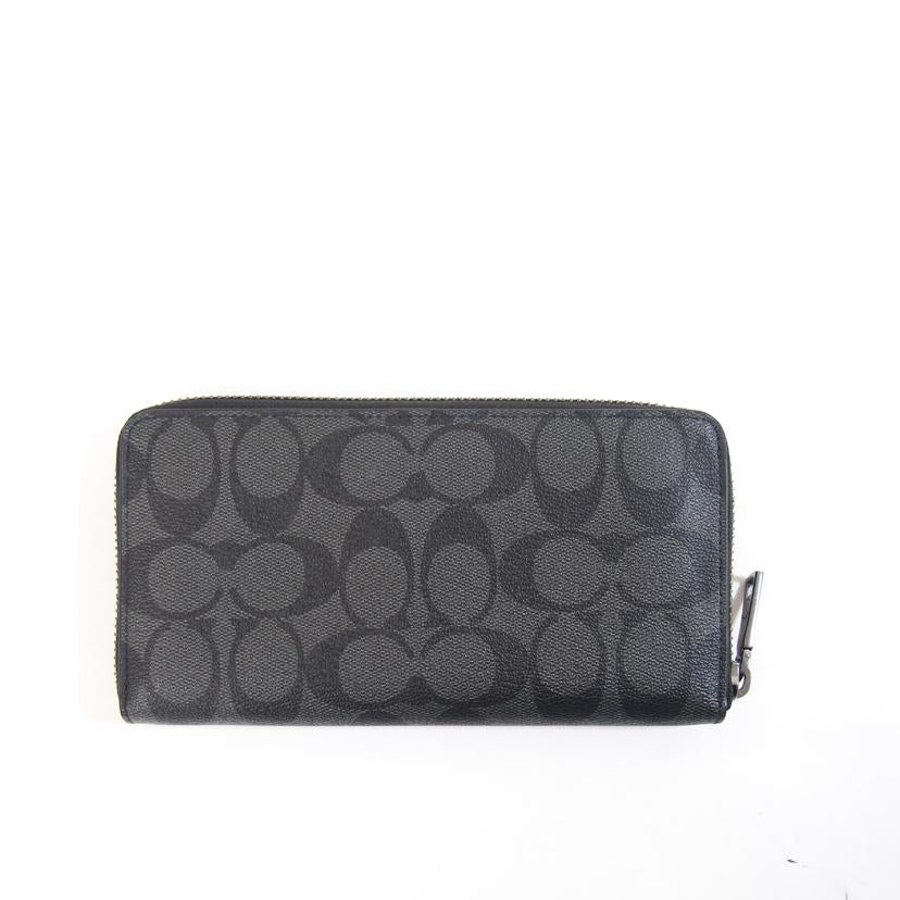 COACH コーチ/シグネチャーエンボスドレザーアコーディオンジップ/58112//G23**/ABランク/71