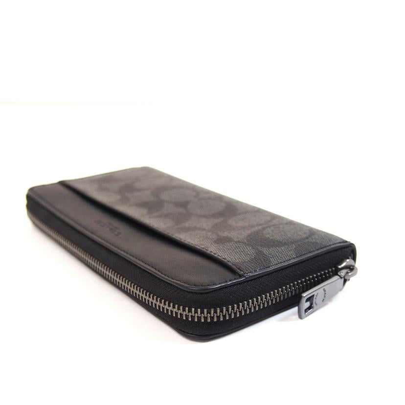 COACH コーチ/シグネチャーエンボスドレザーアコーディオンジップ/58112//G23**/ABランク/71