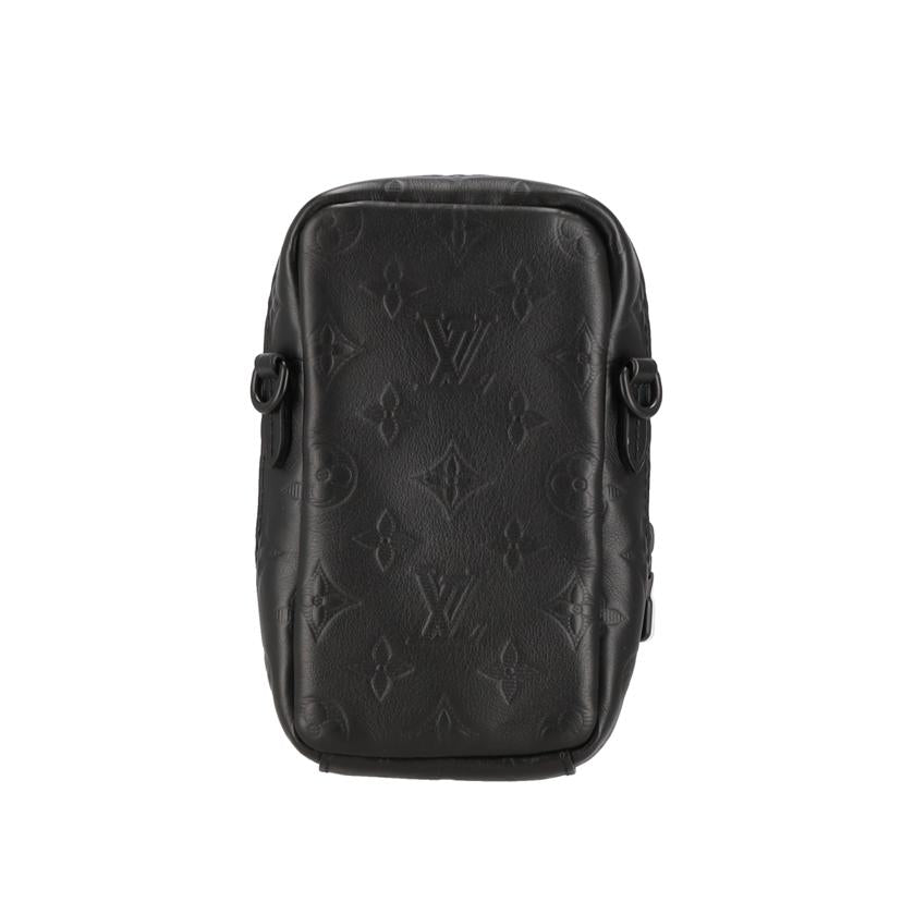 LOUIS　VUITTON ルイヴイトン/ダブルフォンポーチ／モノグラム／シャドウ/M81313//Aランク/93