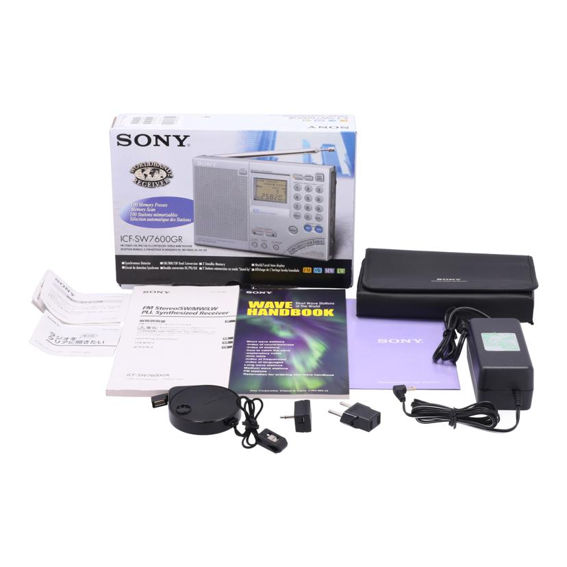 SONY ソニー/ワールドバンドレシーバー/ICF-SW7600GR//S010324809C/Bランク/75