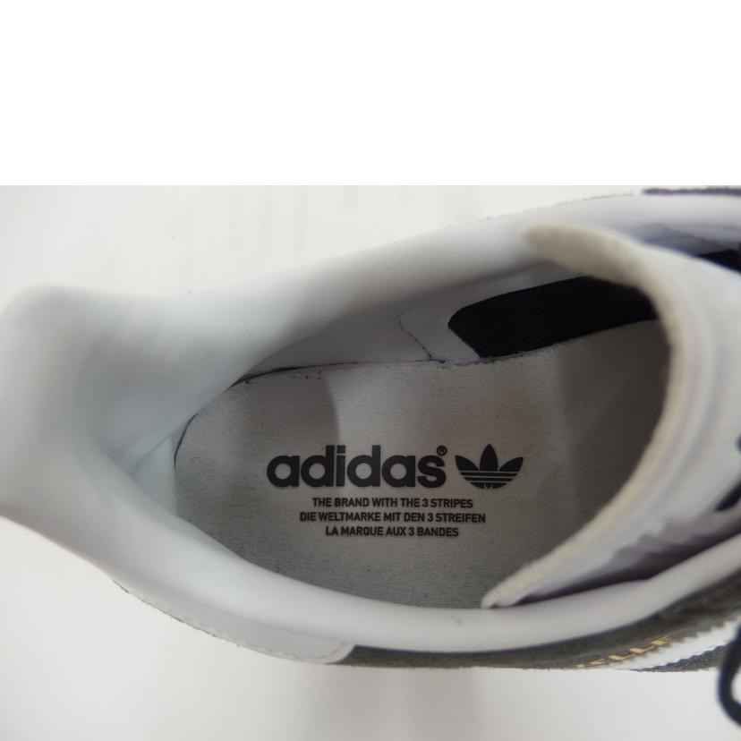 adidas アディダス/adidas　GAZELLE　　　ガゼル　スニーカー　ローカット　GREY／WHITE／GOLD　/BB5480//Bランク/82