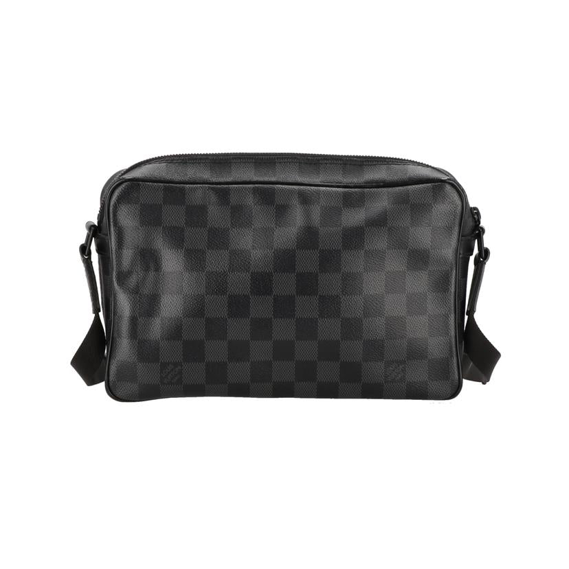 LOUIS　VUITTON ルイヴィトン/ユーティリティ・メッセンジャー／ダミエ／グラフィット/N40280//MB2***/Aランク/20