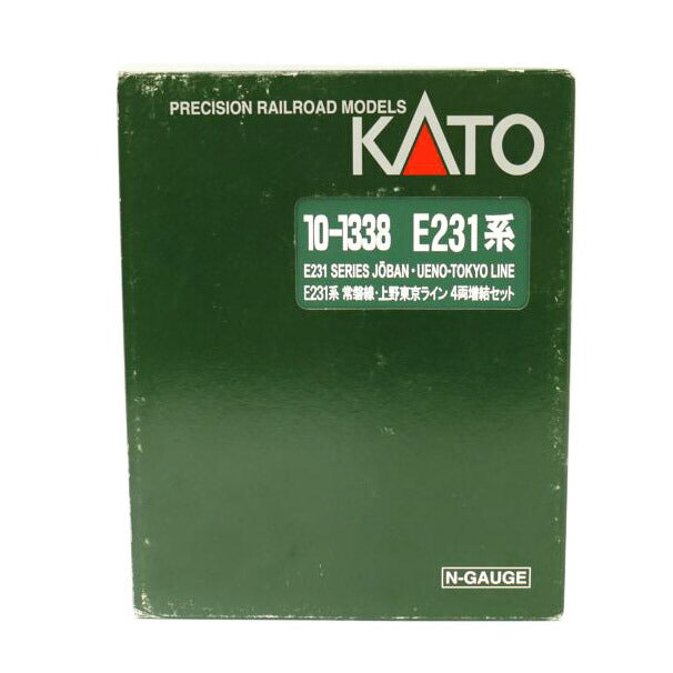 KATO カトー/1／150　E231系　常磐線・上野東京ライン　4両増結セット／Nゲージ／鉄道模型/10-1338//Aランク/69