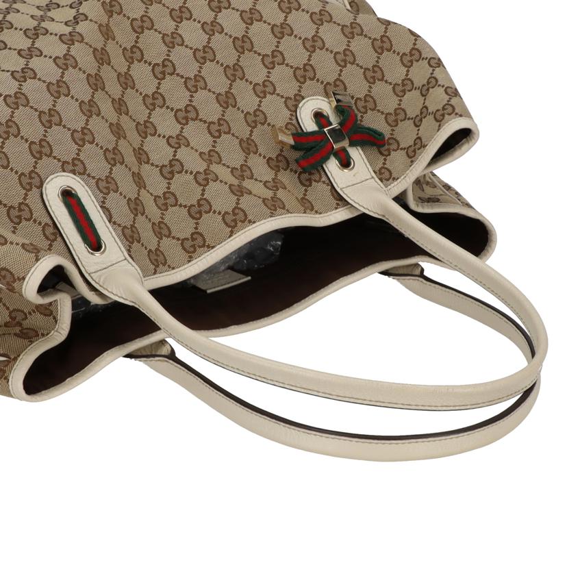 GUCCI グッチ/GGキャンバス　プリンシー　リボントートバッグ/161719//204***/Bランク/70