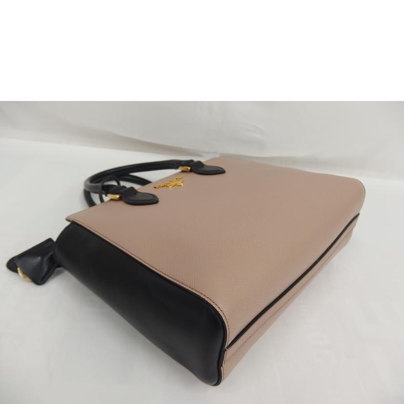 PRADA ﾌﾟﾗﾀﾞ/サフィアーノ2wayハンド／スト欠品/1BA113//Aランク/82